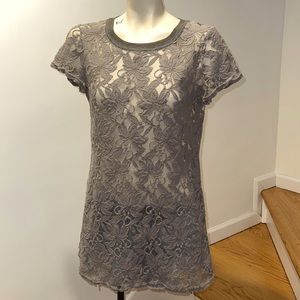 ANTHROPOLOGIE LACE TOP/MINI DRESS